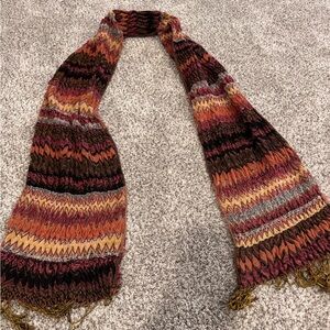 Multicolor Knit Scarf